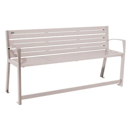 Banc rehaussé pour seniors en acier Banc rehaussé pour seniors en acier