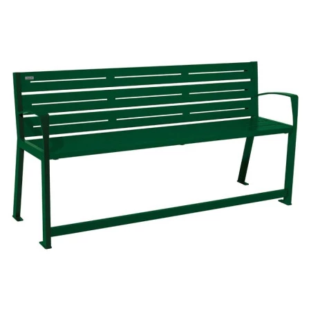 Banc rehaussé pour seniors en acier Banc rehaussé pour seniors en acier