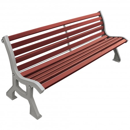 Banc robuste pour jardins publics