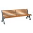 Banc robuste pour jardins publics Banc robuste pour jardins publics