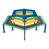 Banc tour d'arbre pour enfants Banc tour d'arbre pour enfants