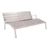 Chaise longue urbaine en acier Chaise longue urbaine en acier