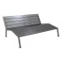 Chaise longue urbaine en acier Chaise longue urbaine en acier