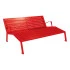 Chaise longue urbaine en acier Chaise longue urbaine en acier