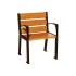 Fauteuil d'extérieur confortable et résistant Fauteuil d'extérieur confortable et résistant