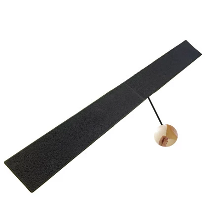 Plaque auto-adhésive noire intérieur 812 x 91 mm Plaque auto-adhésive noire intérieur 812 x 91 mm