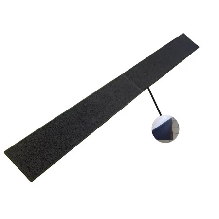 Plaque auto-adhésive noire extérieure 812 x 91 mm Plaque auto-adhésive noire extérieure 812 x 91 mm