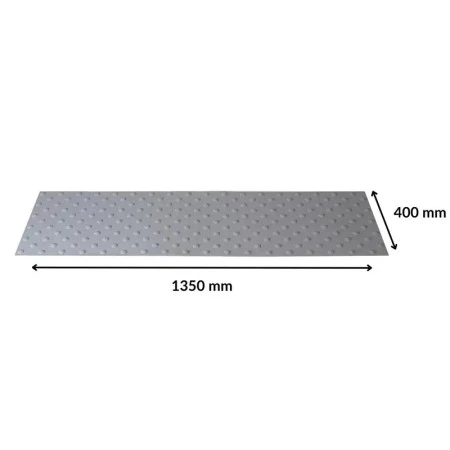 Bande d'éveil de vigilance podotactile pour l'extérieur à coller Bande d'éveil de vigilance podotactile pour l'extérieur à coller