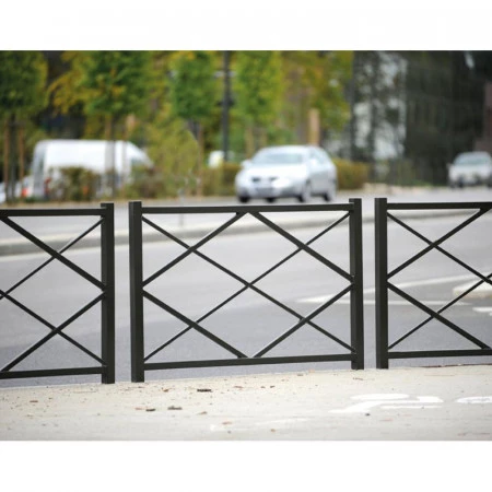 Barrière au design en losange Barrière au design en losange
