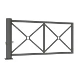 Barrière tournante de ville design Barrière tournante de ville design