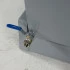 Robinet de vidange pour bennes à copeaux Robinet de vidange pour bennes à copeaux
