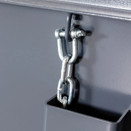 Benne à fond ouvrant superposable et emboîtable Benne à fond ouvrant superposable et emboîtable