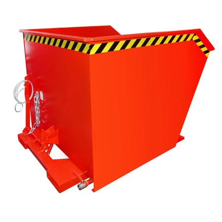 Benne à copeaux type SGU 1000 litres. Coloris rouge Benne à copeaux type SGU 1000 litres. Coloris rouge