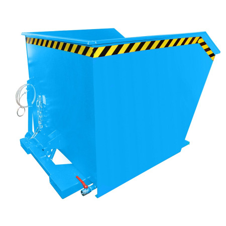 Benne à copeaux type SGU 1000 litres. Coloris bleu Benne à copeaux type SGU 1000 litres. Coloris bleu