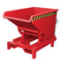 Benne Bauer modèle SK. Coloris rouge RAL 3000 Benne Bauer modèle SK. Coloris rouge RAL 3000