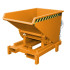 Benne Bauer modèle SK. Coloris orange RAL 2000 Benne Bauer modèle SK. Coloris orange RAL 2000