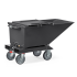 Couvercle à double ouverture pour benne basculante 250L Couvercle à double ouverture pour benne basculante 250L