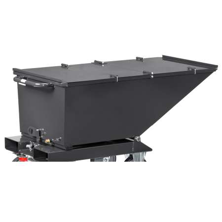 Couvercle à double ouverture pour benne basculante 250L Couvercle à double ouverture pour benne basculante 250L