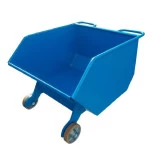 Mini benne basculante basse sur roues Mini benne basculante basse sur roues