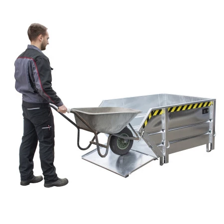 Conteneur BTP BBK avec rampe de chargement Conteneur BTP BBK avec rampe de chargement