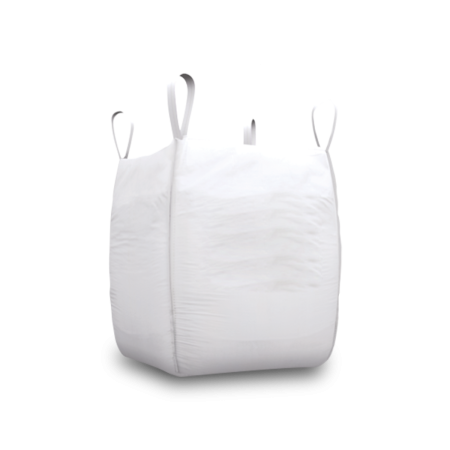 Big bag sac à gravats en polypropylène 1500 kg blanc