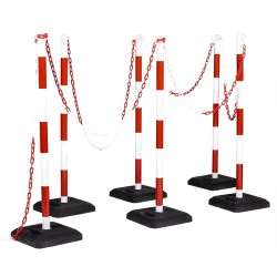 Poteau de protection en kit en PVC
