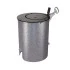 Fourreau verrouillable pour borne