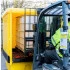 Chargement des IBC avec un chariot élévateur Chargement des IBC avec un chariot élévateur