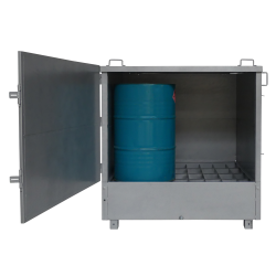 Box de rétention pour stockage de fûts