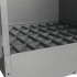 Box de rétention pour stockage de fûts Box de rétention pour stockage de fûts