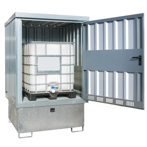 Box de stockage pour fûts type GD-E/IBC