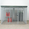 Box pour bouteilles de gaz GFC-M-DF avec toit