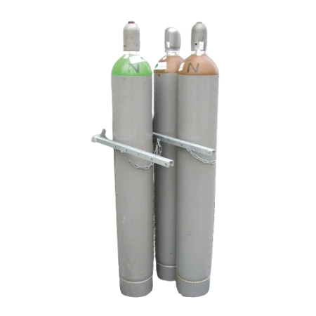 Dispositif de retenue pour le stockage de bouteilles de gaz debout Dispositif de retenue pour le stockage de bouteilles de gaz debout