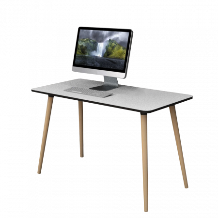 Bureau design 4 pieds