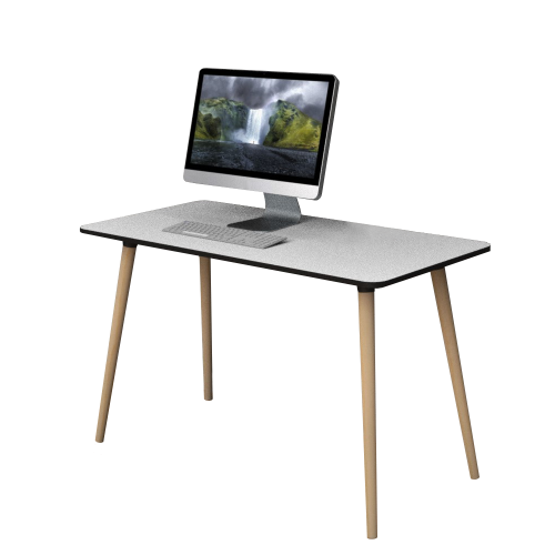 Bureau design 4 pieds