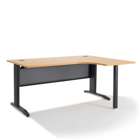 Bureau d'angle piètement L