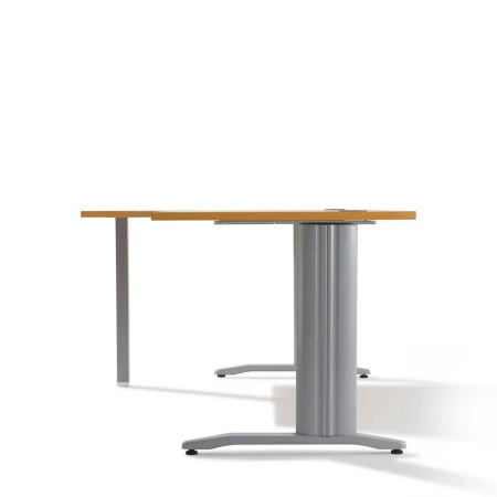 Bureau avec pied pour passage de câble Bureau avec pied pour passage de câble