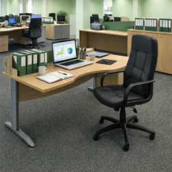 Bureau d'angle professionnel