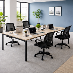Bureau open space 4 personnes