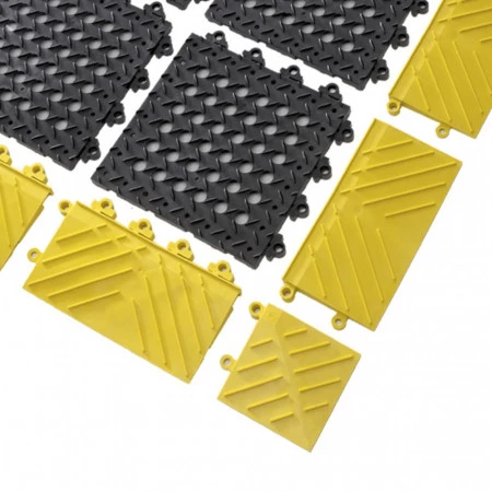 Caillebotis industriel alvéolé antifatigue en PVC Caillebotis industriel alvéolé antifatigue en PVC