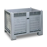 Caisse palette plastique ajourée 1200 x 800 Caisse palette plastique ajourée 1200 x 800