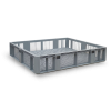 Caisse palette plastique ajourée légère 1200 x 1000