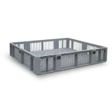 Caisse palette plastique ajourée légère 1200 x 1000 Caisse palette plastique ajourée légère 1200 x 1000