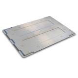 Couvercle pour caisse palette plastique 1200 x 1000 Couvercle pour caisse palette plastique 1200 x 1000