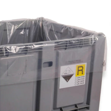 Poche plastique pour caisse palette UN/ADR Poche plastique pour caisse palette UN/ADR