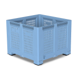 Caisse palette plastique ajourée renforcée gd volume 1200 x 1200 Caisse palette plastique ajourée renforcée gd volume 1200 x 1200
