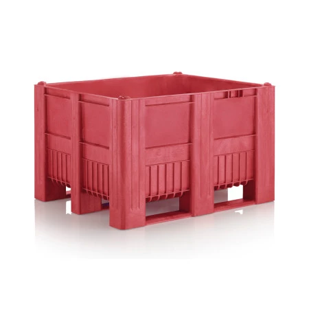 Caisse palette plastique monobloc couleur 1200 x 1000