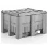 Caisse palette plastique monobloc couleur 1200 x 1000 Caisse palette plastique monobloc couleur 1200 x 1000