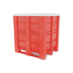 Caisse palette plastique monobloc haute 1200 x 1000