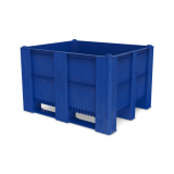 Caisse palette plastique monobloc pleine 1200 x 1000 Caisse palette plastique monobloc pleine 1200 x 1000